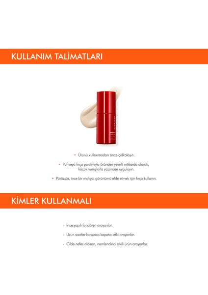 Uzun Süre Kalıcı, Mat Bitişli Fondöten Radiance Perfect Fit Foundation (No.21 Fair) SPF30+/PA+++