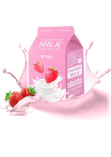 Missha A'Pieu Strawberry Milk One-Pack