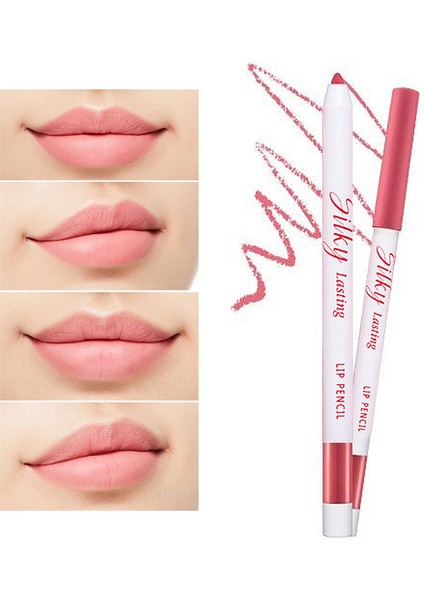 İpeksi Dokuda Kalıcı Dudak Kalemi Silky Lasting Lip Pencil (Angel Cheeks)