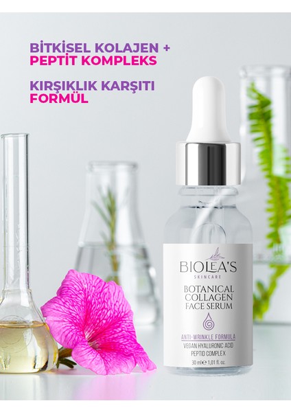 Ince Çizgi  Yüz Bakım Serumu Bitkisel  + Peptit Kompleks 30 ml