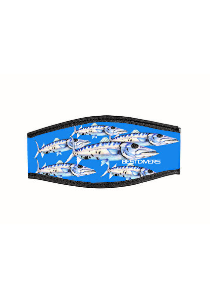 Best Divers Maske Arkalığı Barracuda Neopren, Velkrolu