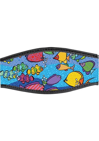 Maske Arkalığı Aquarıum Neopren, Velkrolu