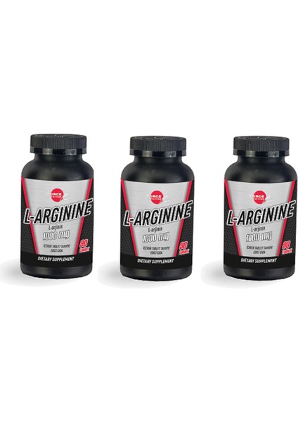 L-Arginine 1000 Mg 90 Tablet | 3 Adet