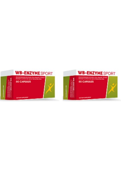 Wb-Enzim(Ananas) Sport 50 Kapsül | 2 Adet