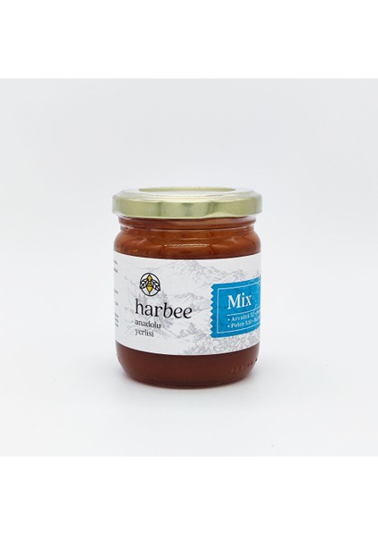 Har-Bee Mix | Bal - Propolis - Arı Sütü - Polen Karışımı