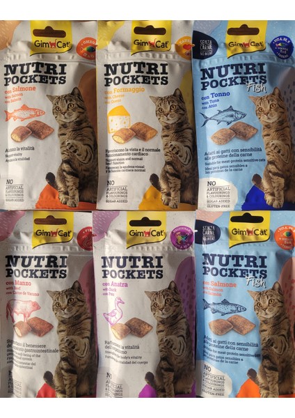 Kedi Ödülleri 6'lı Karışık 60gr*6 adet ve polo çıngıraklı top kedi oyuncağı modelleri