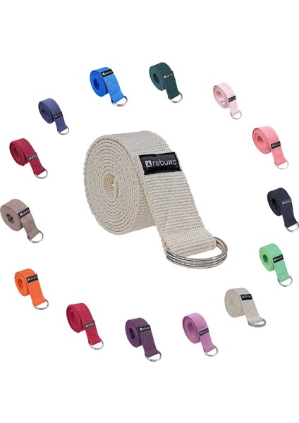 Doğal %100 Pamuk Yoga Kemeri 184 cm fırsatları