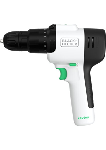 Black & Decker Reviva™ Revhd12c-Qw 12v Şarjlı Darbeli Matkap Lityum-Iyon