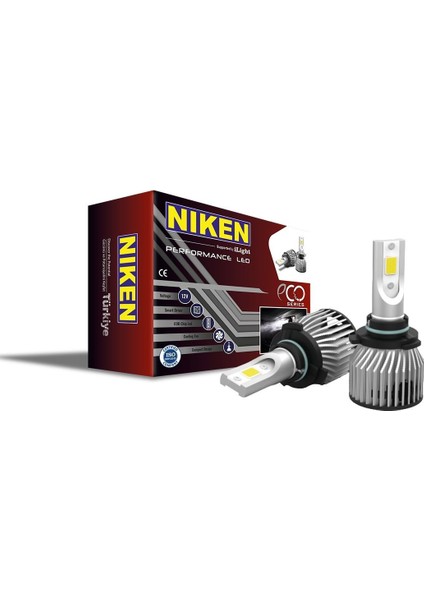 H10 LED Xenon Far Ampulü Seti Niken Eco 9000LM