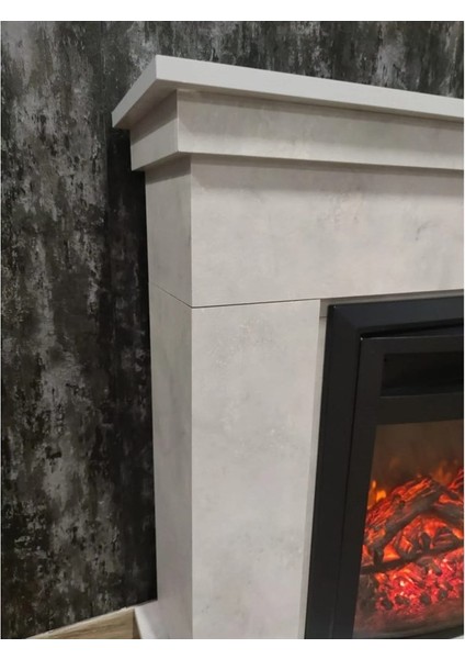 1164S Retro 1800 Watt Taş Desenli Bluetooth ve Ses Efektli Dekoratif Elektrikli Şömine Fanlı Isıtıcı modelleri