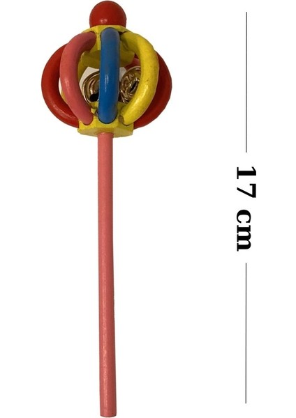 Bak Gel Al Kafesli Renkli Marakas Müzik Aleti