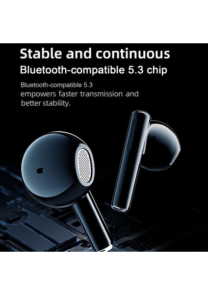 Bluetooth Uyumlu 5.0 Kablosuz Kulaklık - Siyah (Yurt Dışından)