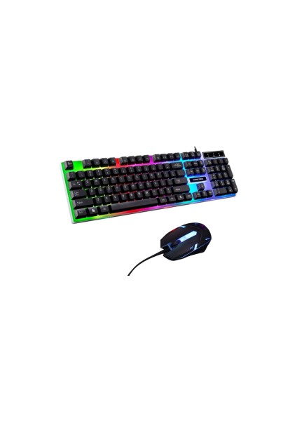 C-56 LED Gaming Klavye Mouse Seti