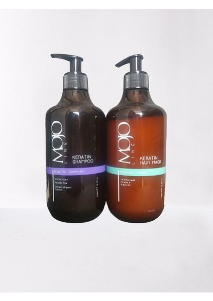 Mojo Keratin Şampuan ve Maske 500 ml