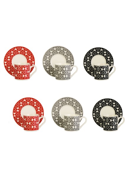 Mily 6'lı Kahve Fincanı Takımı MTFK.0087