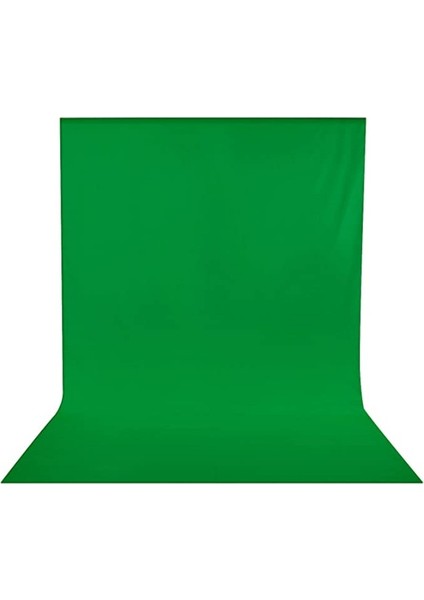 AA Plus Green Screen Yeşil Fon Perde Chromakey Greenbox 2X4M +4 Adet Mandal