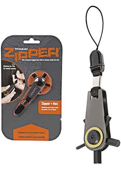Titanyum Zip It Allen Key Allen Anahtar Seti Grey