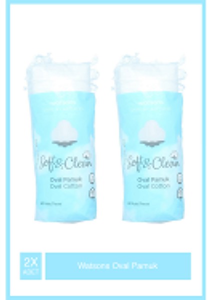 Oval Pamuk 80 Adet X2 Adet