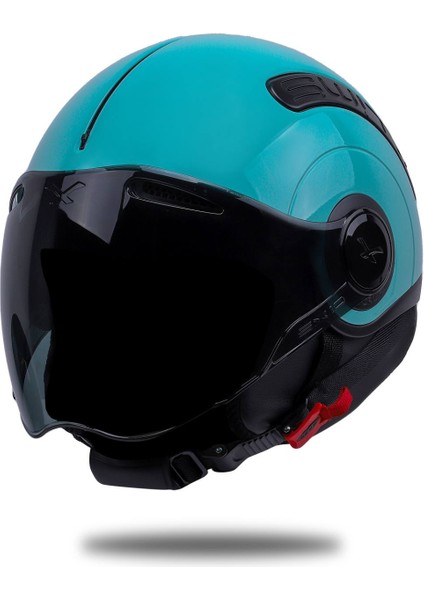 Sx.10 Turkuaz Kask Siyah Cam fiyatları