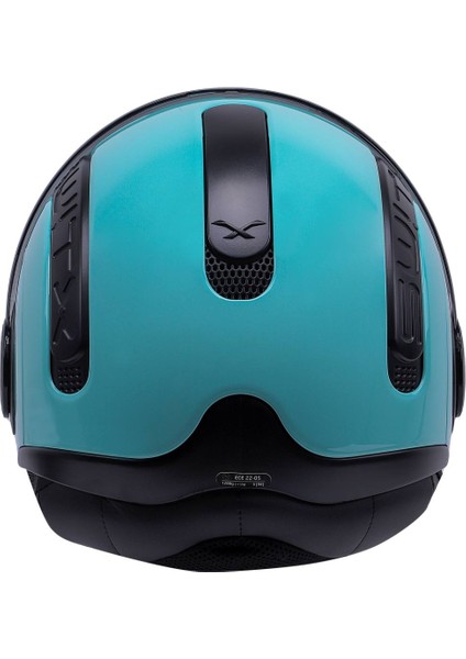Sx.10 Turkuaz Kask Siyah Cam indirimleri