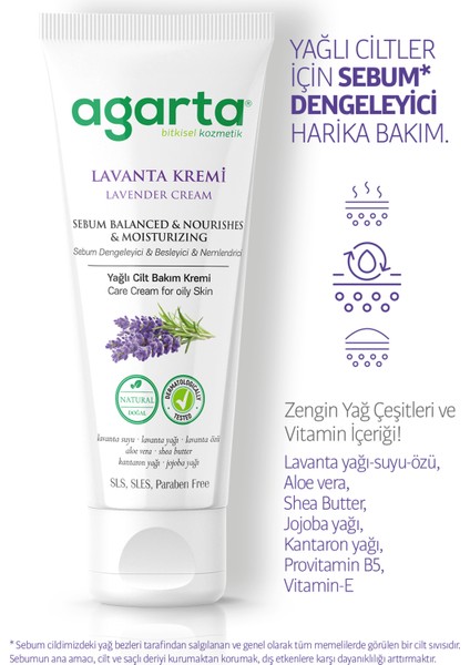 Doğal Lavanta El Ve Vücut Bakım Kremi 75 ml modelleri