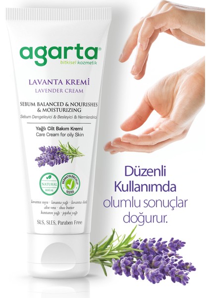 Doğal Lavanta El Ve Vücut Bakım Kremi 75 ml fırsatları