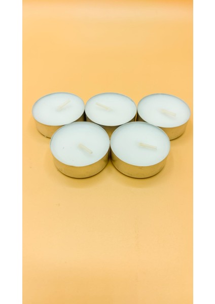 Tealight Mum-Buhurdanlık Mini Boy Soya Parafinli 50 Adet Beyaz(YÜKSEK KALİTE) fiyatları