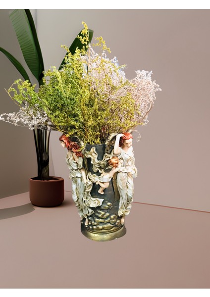 Melek Figürlü Saksı Obje fiyatları