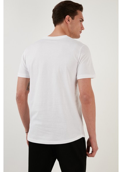 % 100 Pamuk Regular Fit Bisiklet Yaka T Shirt Erkek T Shirt 5902511 indirimleri
