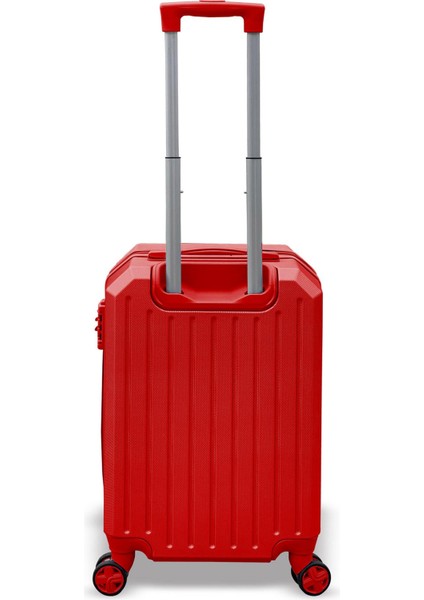 Diamond Abs Kırmızı Küçük Boy Valiz 16621 fırsatları