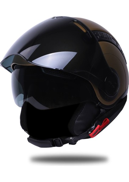 Sx.10 Mat Gold Kask Siyah Cam fiyatları