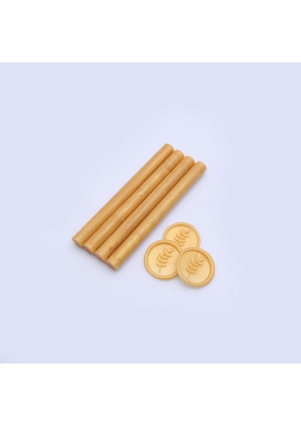 Mühür Mumu Çubuk 11MMX120MM 10 Lu Paket Model: 669 Saten Hardal fiyatları