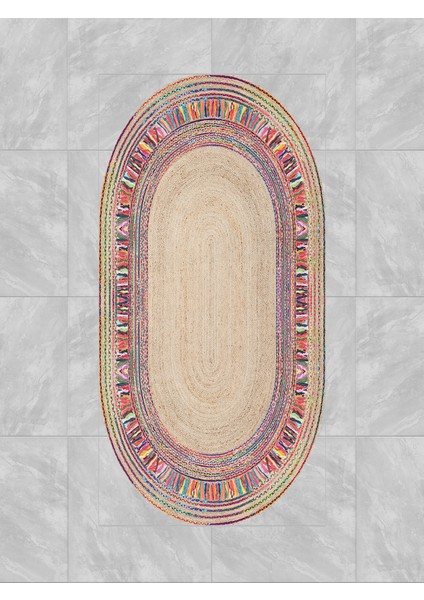 Mars Halı Olivia Yıkanabilir Dijital Baskılı Kaymaz Tabanlı Halı 120 x 160