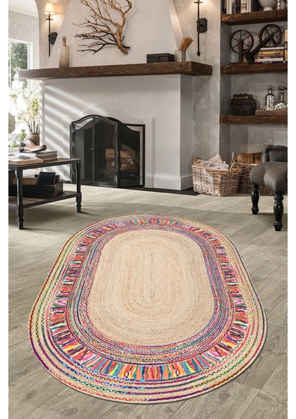 Mars Halı Olivia Yıkanabilir Dijital Baskılı Kaymaz Tabanlı Halı 60 x 100 cm