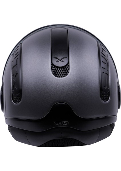 Sx.10 Mat Tıtanıum Kask Siyah Cam indirimleri