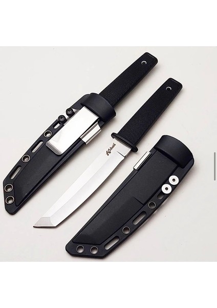 Tanto Ağız Paslanmaz Özel Samurai Tasarım  Çelik   - 25 cm