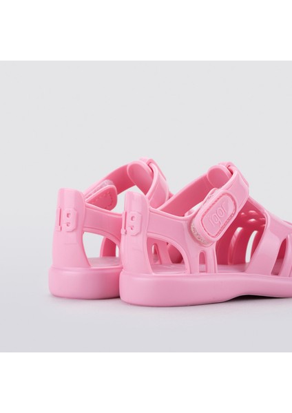Tobby Gloss Kız Çocuk Pembe Parlak Sandalet