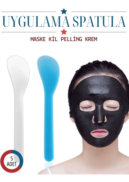 5 Adet Maske Kil Pelling Krem Uygulama Spatulası 716462 fiyatları