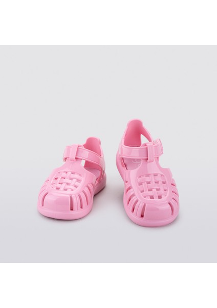 Tobby Gloss Kız Çocuk Pembe Parlak Sandalet modelleri