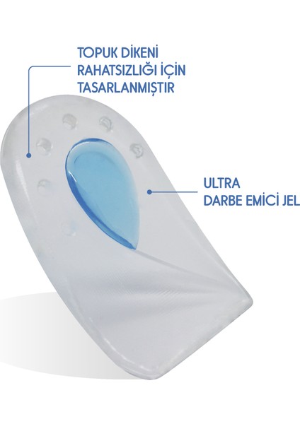 Medline Anti - Heel Spur Jel - Kadın