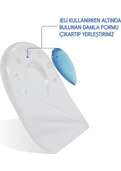 Medline Anti - Heel Spur Jel - Kadın