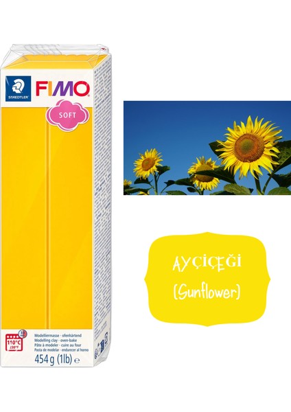 Fimo Professional Polimer Kil 454Gr. Sunflower