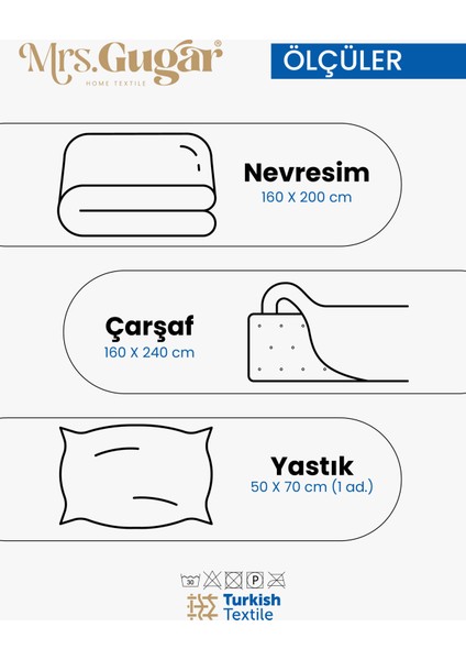 Tek Kişilik Saten Çizgili Beyaz Nevresim Takımı fırsatları