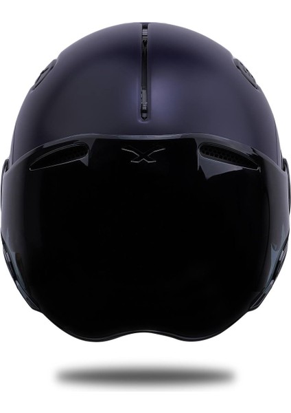 Sx.10 Mat Mavi Kask Siyah Cam fırsatları