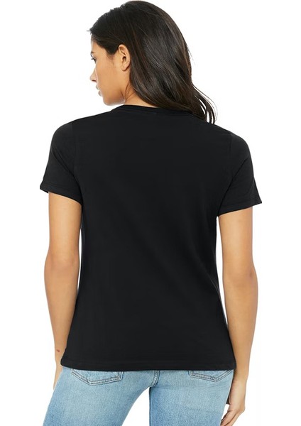 Elit Kadın Bisiklet Yaka Siyah Tişört fiyatları