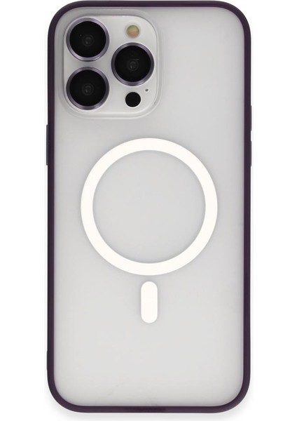 Apple iPhone 14 Pro Max Kılıf Lens Korumalı Mat Magneticsafe Magsafe Kapak fiyatları