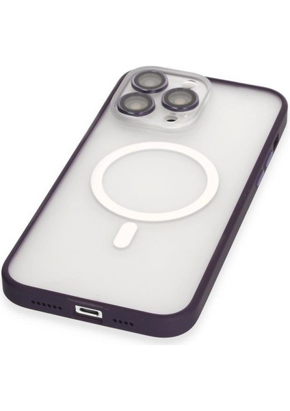 Apple iPhone 14 Pro Max Kılıf Lens Korumalı Mat Magneticsafe Magsafe Kapak fırsatları