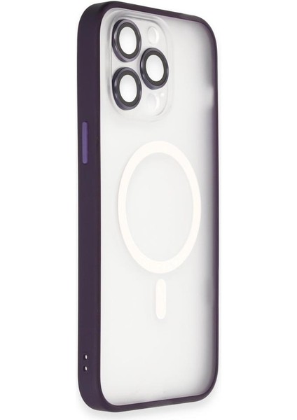 Apple iPhone 14 Pro Max Kılıf Lens Korumalı Mat Magneticsafe Magsafe Kapak indirimleri