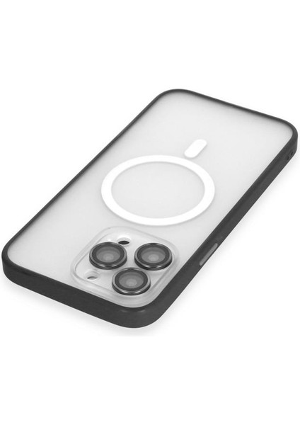 Apple iPhone 14 Pro Kılıf Lens Korumalı Mat Magneticsafe Magsafe Kapak modelleri