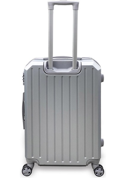 Diamond Abs Gümüş Orta Boy Valiz 16617 fırsatları